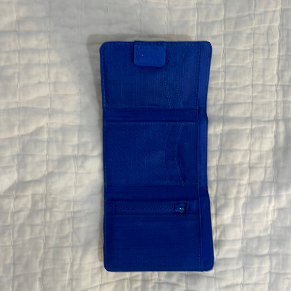 Perfect blue wallet for a kid